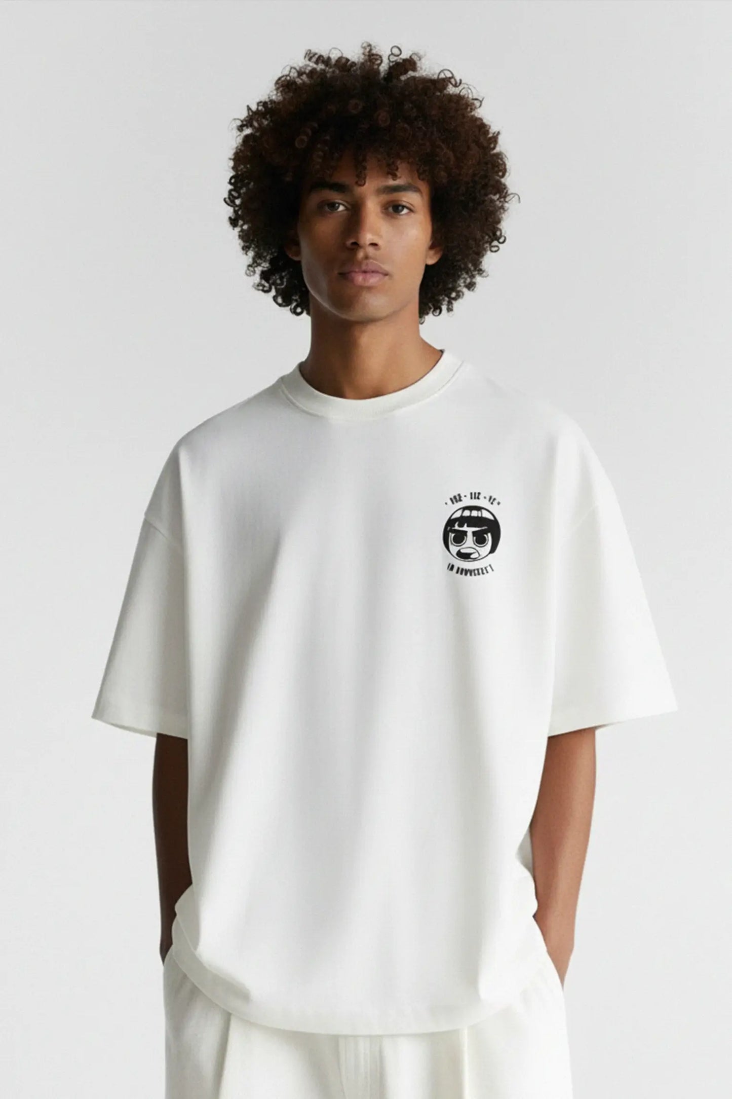 Camiseta Oversize NARUTO - Rock Lee