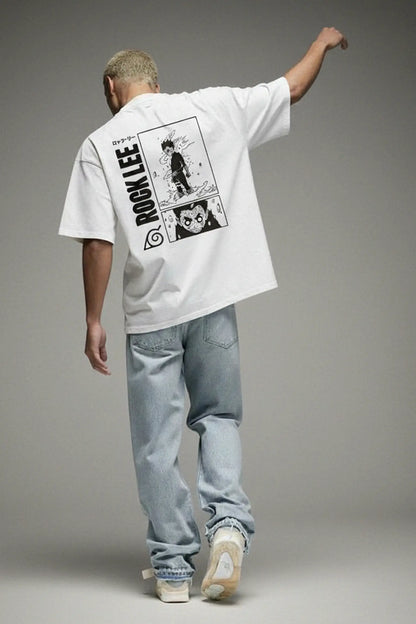 Camiseta Oversize NARUTO - Rock Lee